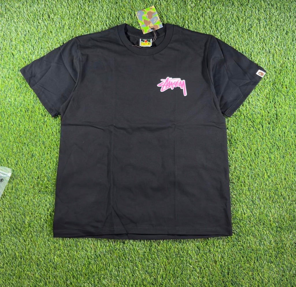 BapexStussy Pink