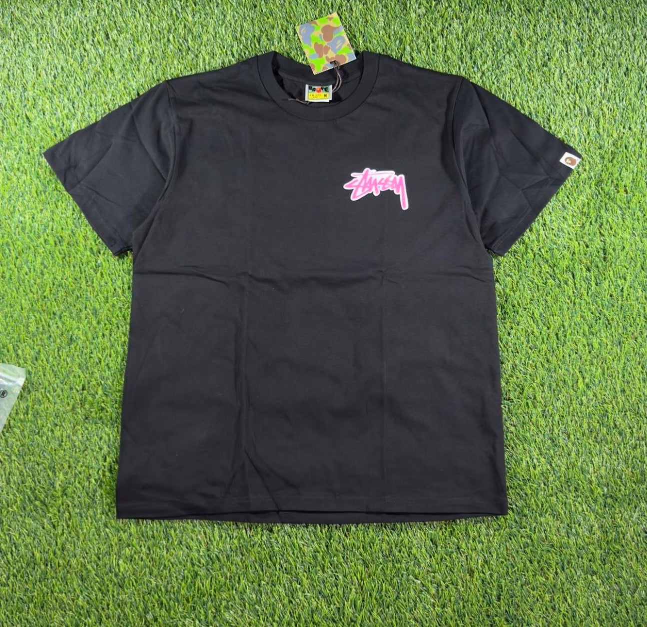 BapexStussy Pink